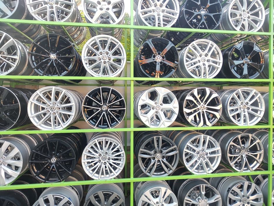 17 5x112 Vw T Rock Golf Touran Caddy Skoda Audi лети джанти 5х112