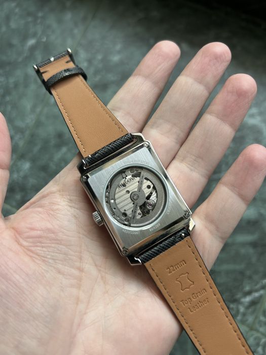 Ceas Bulova 96A269 Automatic impecabil + curea quick release extra