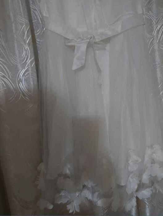 Rochie flori 3D mărgele si sclipici pentru fete 12,13 ani sau XXS