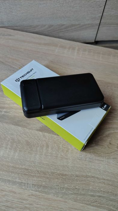 Baterie Externa Powerbank Techsuit, 20,000 MAh, 2 X Usb, USB Type-C, Negru