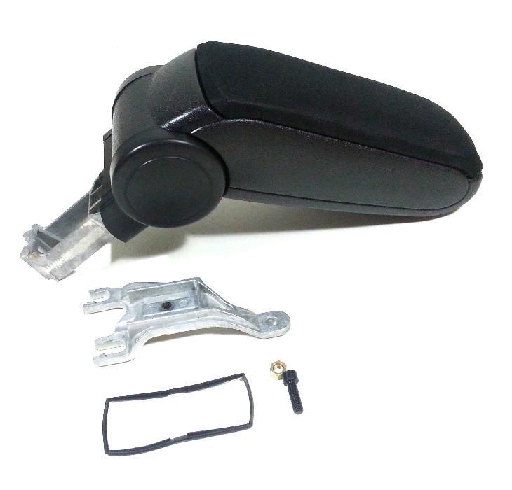 Подлакътник Барче черен Ауди А4 Б6 Б7 Audi A4 B6 B7 00-0 плат/кожа