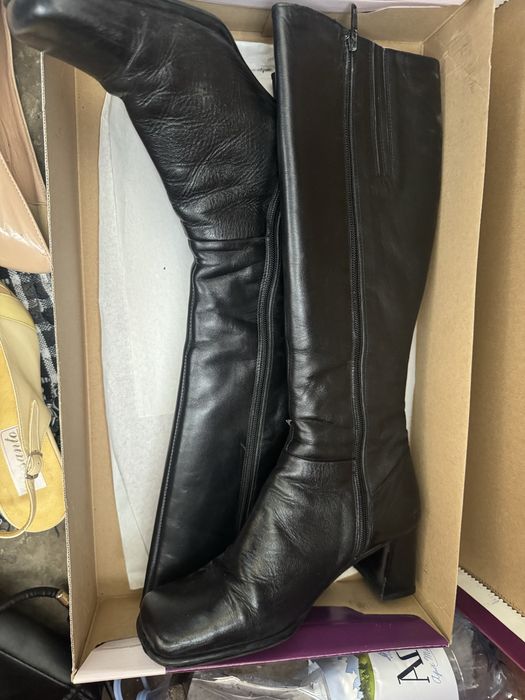 Cizme din piele romanesti la cutie