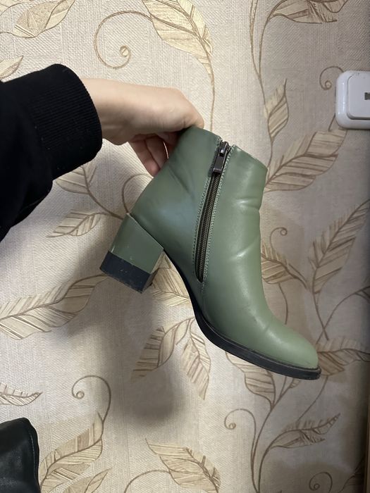 Сапоги женские, натуральная кожа