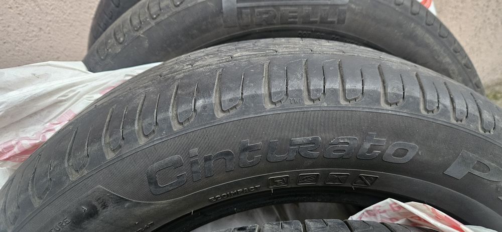 205/60/16 pirelli летни гуми 6.05мм 4 броя летни гуми пирели