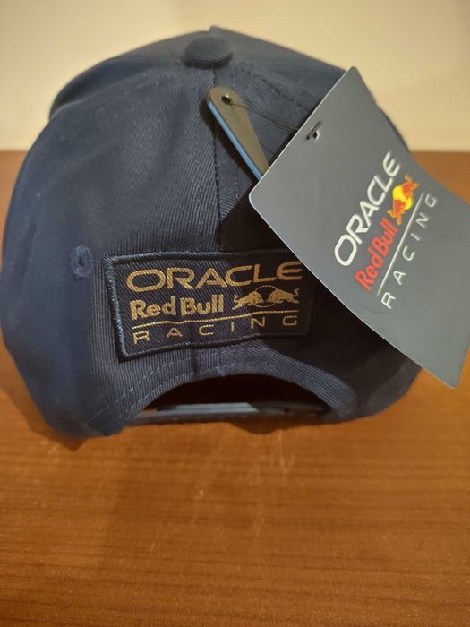 Red Bull RACING Verstappen F1 шампионска Шапка, тъмносиня