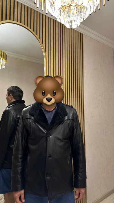 мужская дубленка