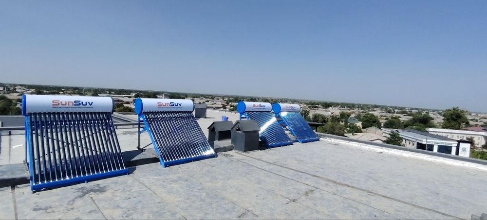 Солнечный Водонагреватель без давлением 100л