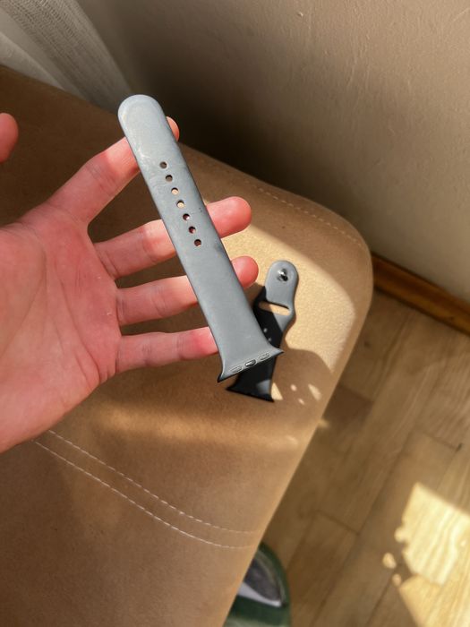 Оригинална каишка за Apple Watch 44mm / 45mm (Черна)