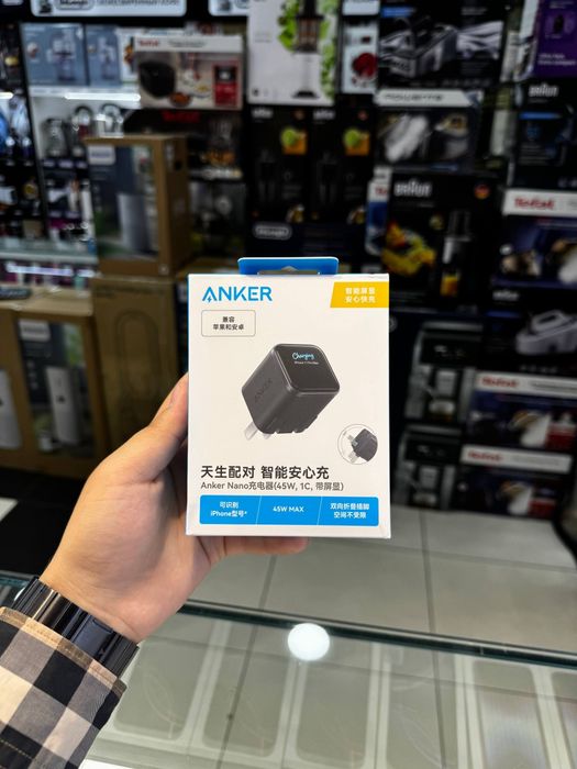 Anker umniy adapter 45w iPhone Samsung