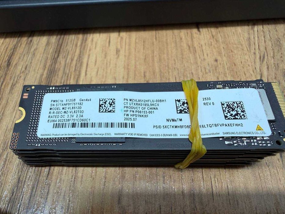 Новые SSD M2 Samsung 512 GB