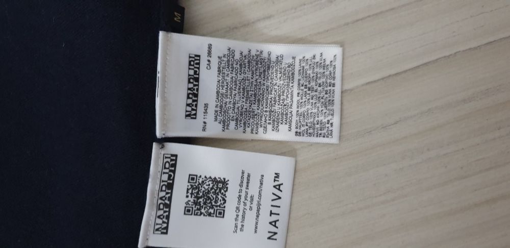Napapijri Damavand Merino Wool Full Zip /  M НОВО! ОРИГИНАЛ! Жилетка С