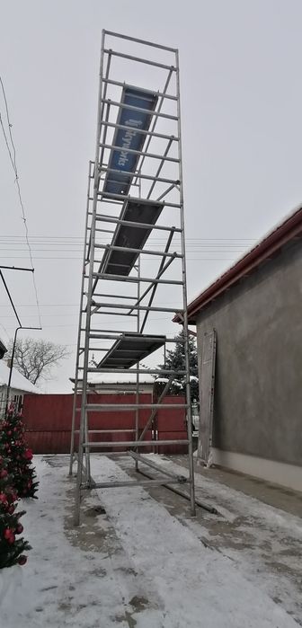 Schelă de aluminiu 130x300x700