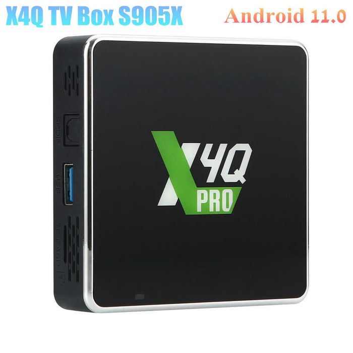 Ugoos X4Q Pro / Plus / Extra Android 11 S905X4 ТВ БОКС 4GB 128GB AV1