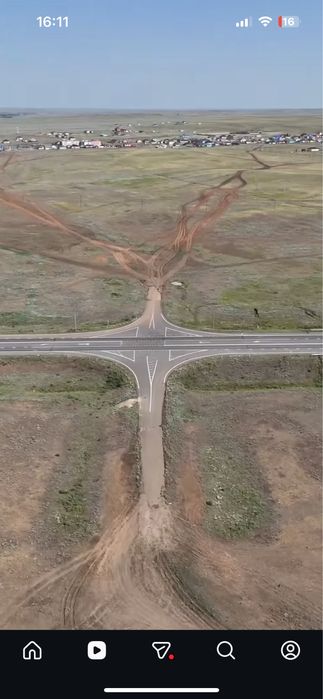 КХ 528 га в черте Актобе у трассы «Западная Европа — Западный Китай»