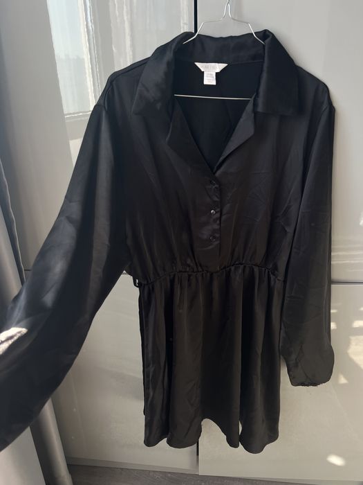 Дамска сатенена рокля