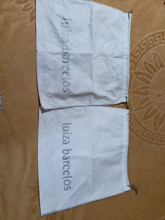 Тканевые  брендовые мешочки для обуви