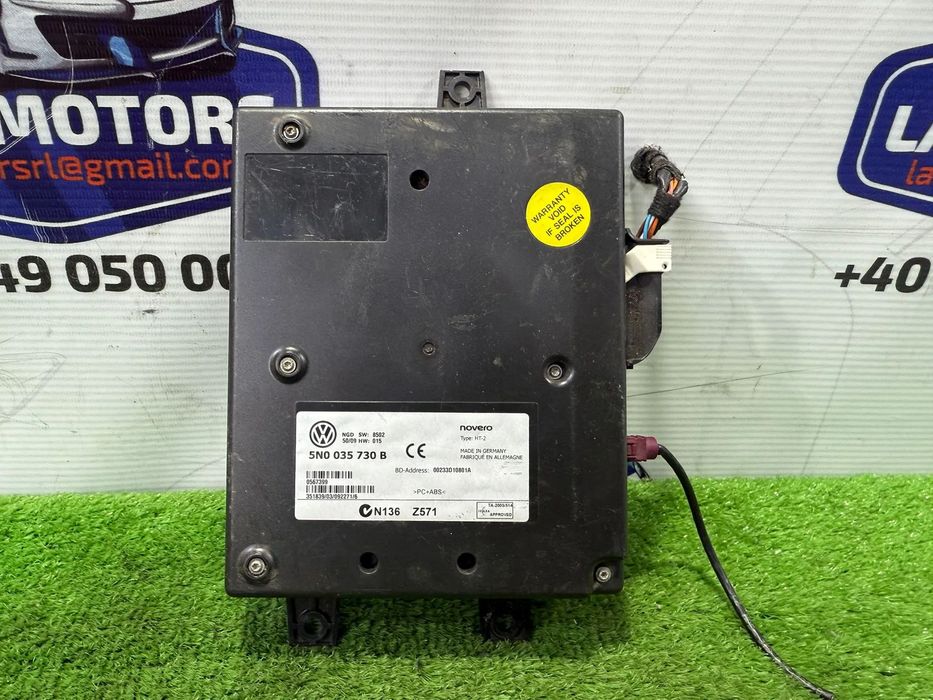 MODUL BLUETOOTH SKODA SUPERB II Combi ( Break) 2010 2.0 DIESEL COD OEM 5N0035730B N136Z571 2008-2015