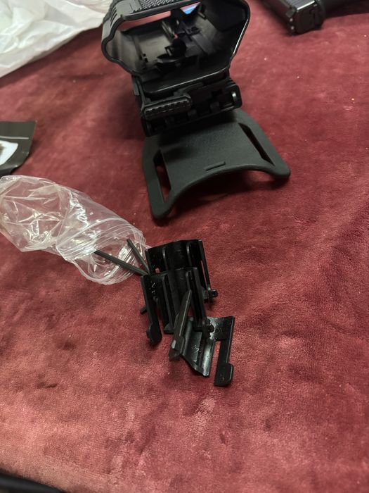 Кобур за глок 17 с фенер