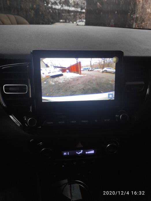 Установка камеры заднего вида