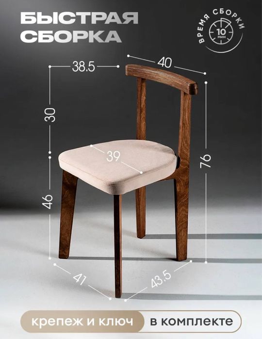 Продаю два НОВЫХ Стула!!!