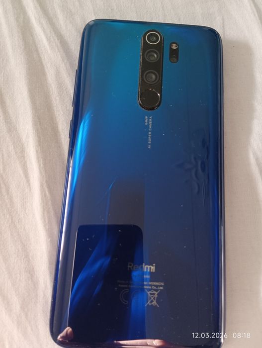 Rebmi Note 8Pro отлично работещ телефон без една забележка  безпроблем