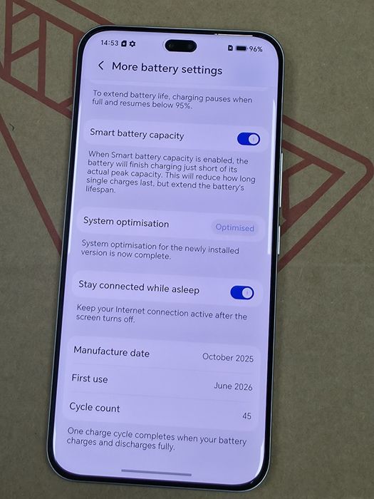 КАТО НОВ 512GB Honor 400 Pro A1 Гаранция 2028 GREY