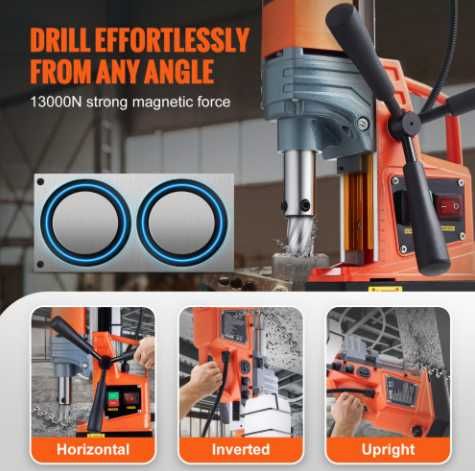 Masina de gaurit cu talpa magnetica