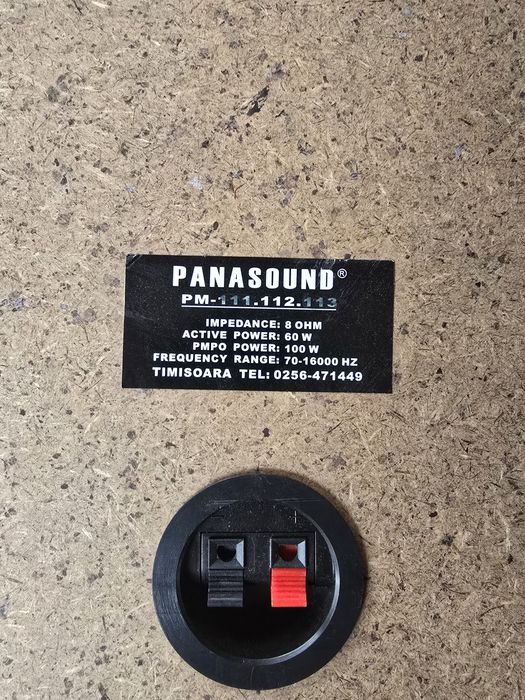 Boxe Panasound PM- 112 Noi