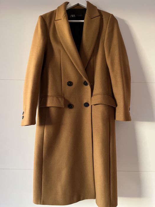 ZARA класическо палто camel