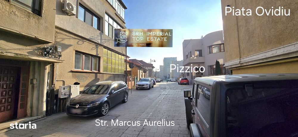 Apartament 4 camere de vânzare Parter Înalt(fizic Etaj 1) Piața Ovidiu