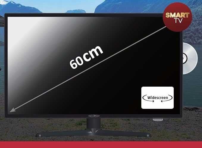 Телевизор за кемпер 24-инчов Smart Wide-Screen Full HD LED