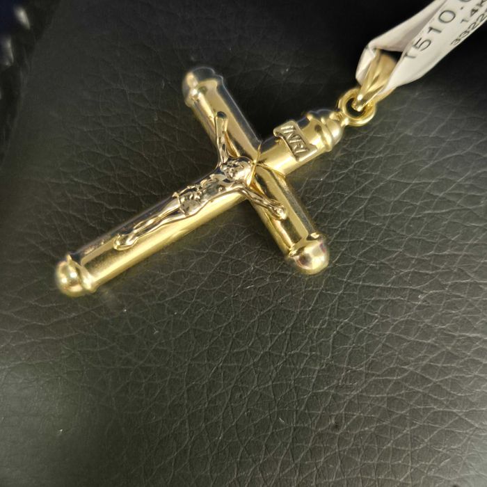 Medalion Aur 14K - 3.02 grame /   ( B33228.1 / Ag28 Doi Baieti )