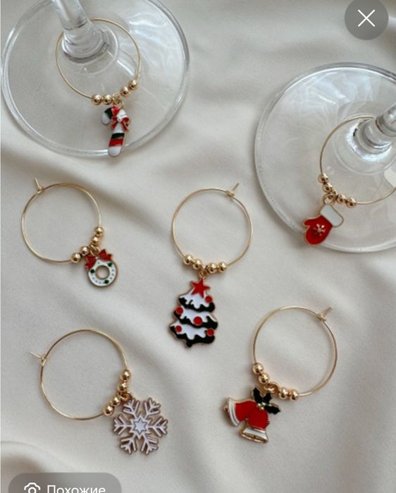 Маркеры для фужеров