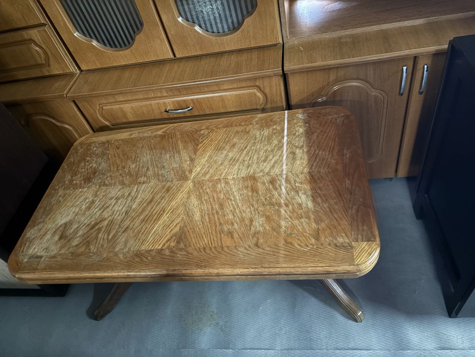 Masa living/cafea din lemn masiv