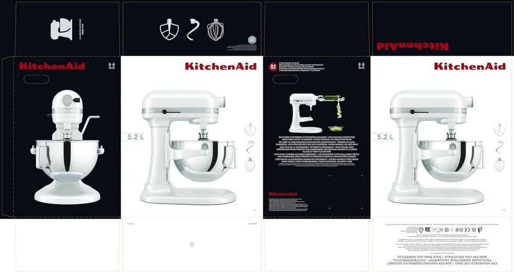 Планетарен миксер KitchenAid Heavy Duty 5.2L НОВ