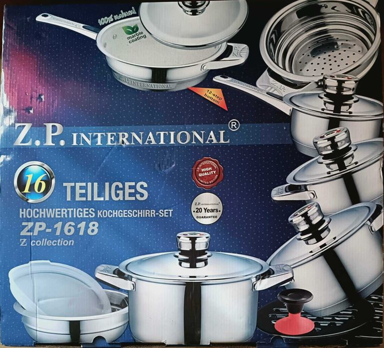 Set oale INOX premium Z.P. International (16 piese) - NOU
