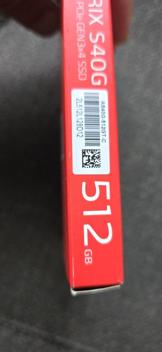 SSD M2 RGB XPG Spectrix S40G 512Gb NVME PCIe