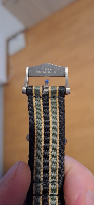 OMEGA 007 EDITIE titanium curea nato