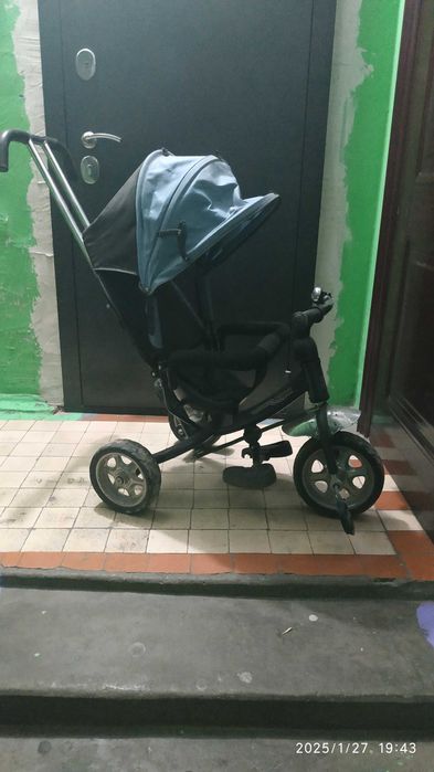 Велосипед - коляска 3 колесная