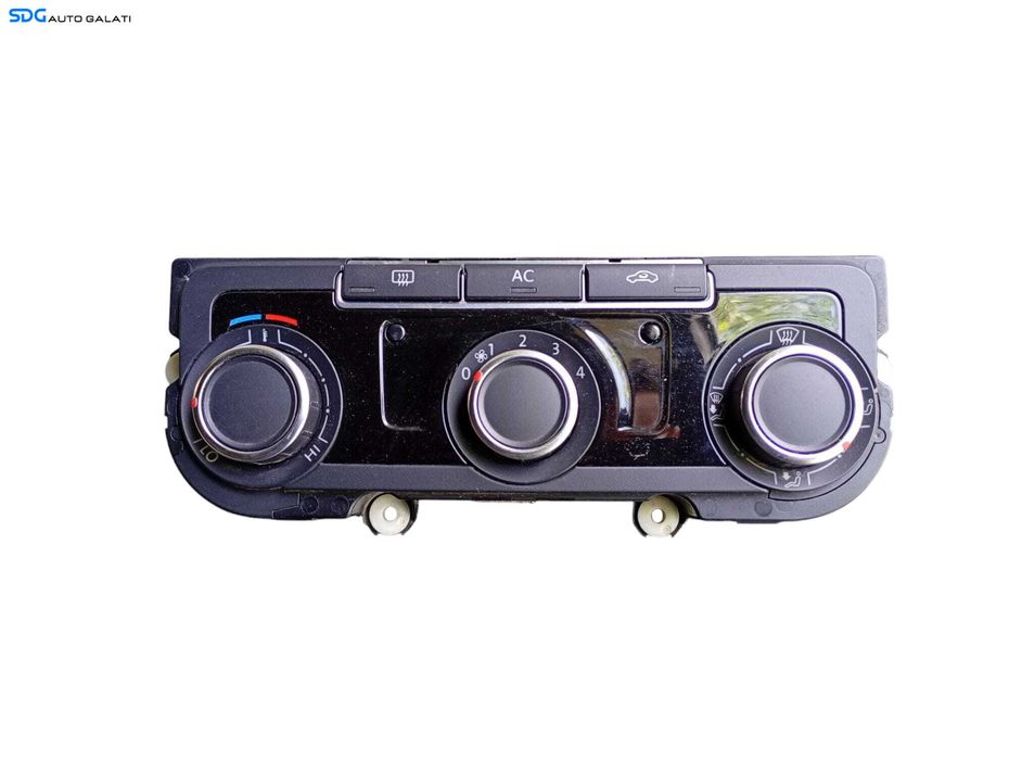 Panou Modul Unitate Comanda AC Aer Conditionat Clima Climatic Volkswagen Passat CC 2008 - 2012 Cod 7N0907426K 5HB009751 [LC0613]