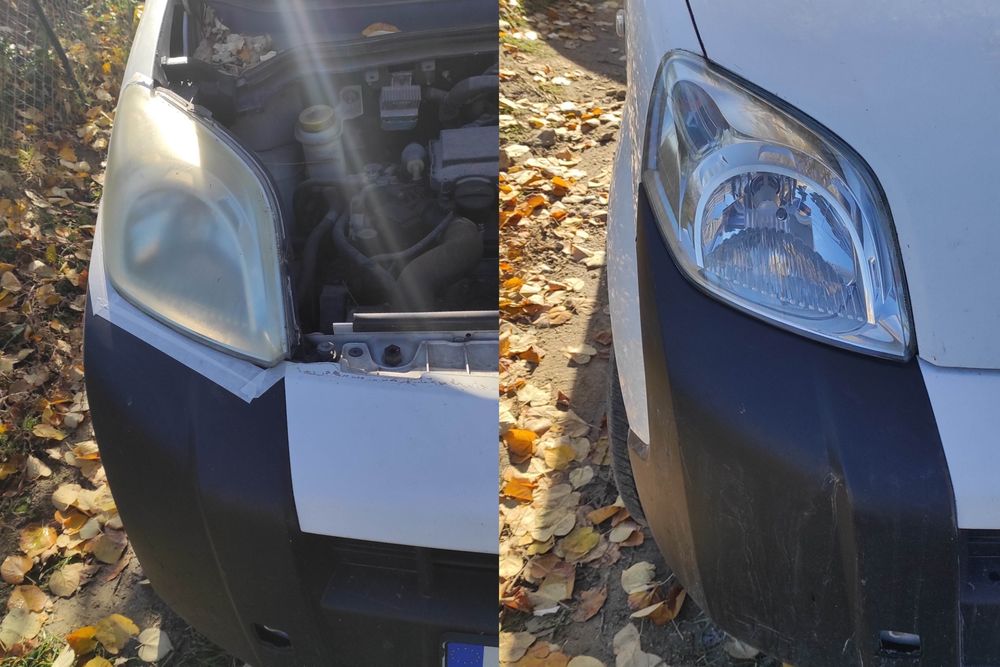 Химическо полиране на фарове + керамично покритие