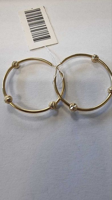 ***Уникални обеци***2.71гр. 14К