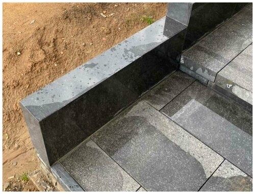 Гранитный поребрик,  бордюр