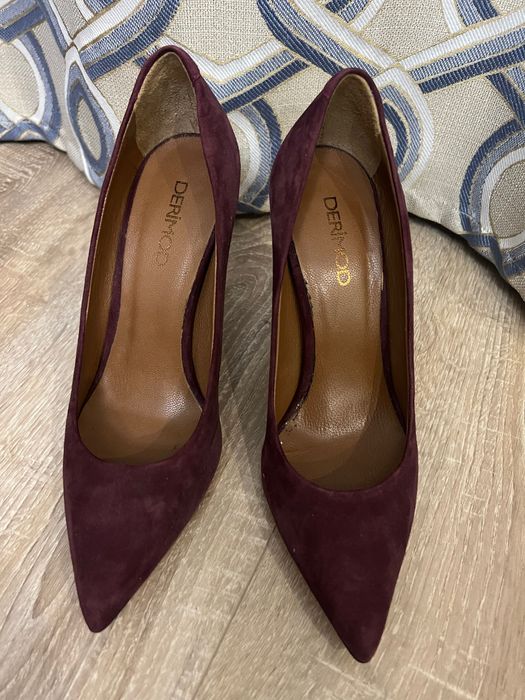 Туфли замшевые Derimod