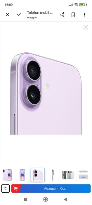 Telefon IPHONE 17 GB 256 NOU
