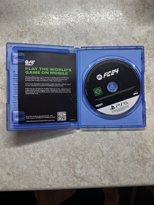 Fifa 24 оригинальный диск FC24