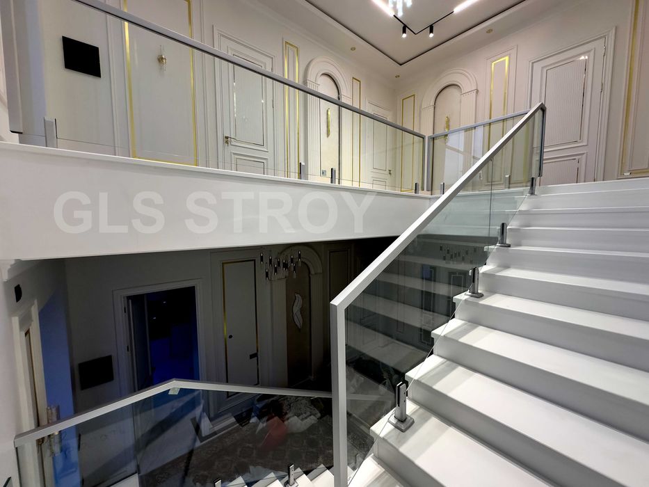 Перильные ограждения, перила, стеклянные перила, oynalik perila, peril