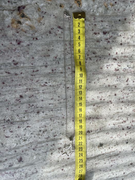 Сребърен синджир с висулка