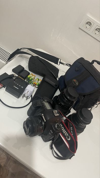Canon 5D mark II с обьективами