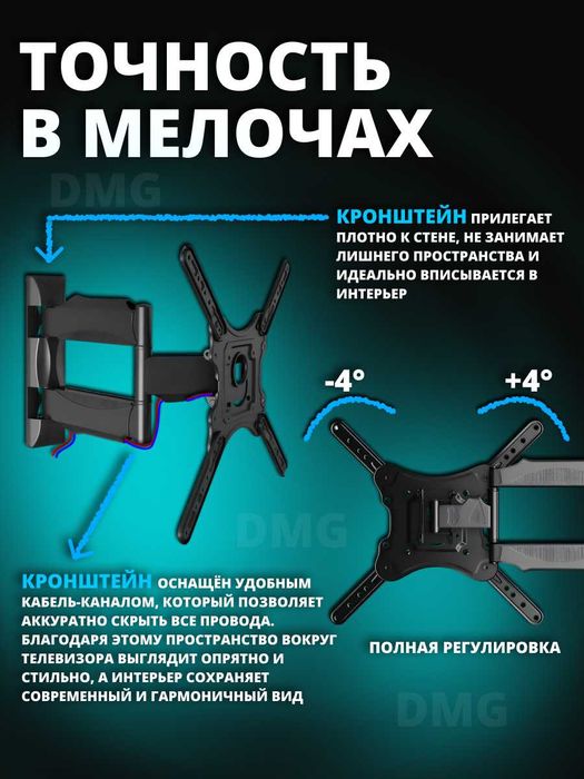 Кронштейн для телевизора на стенуCOVP4